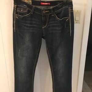 Boot cut jeans